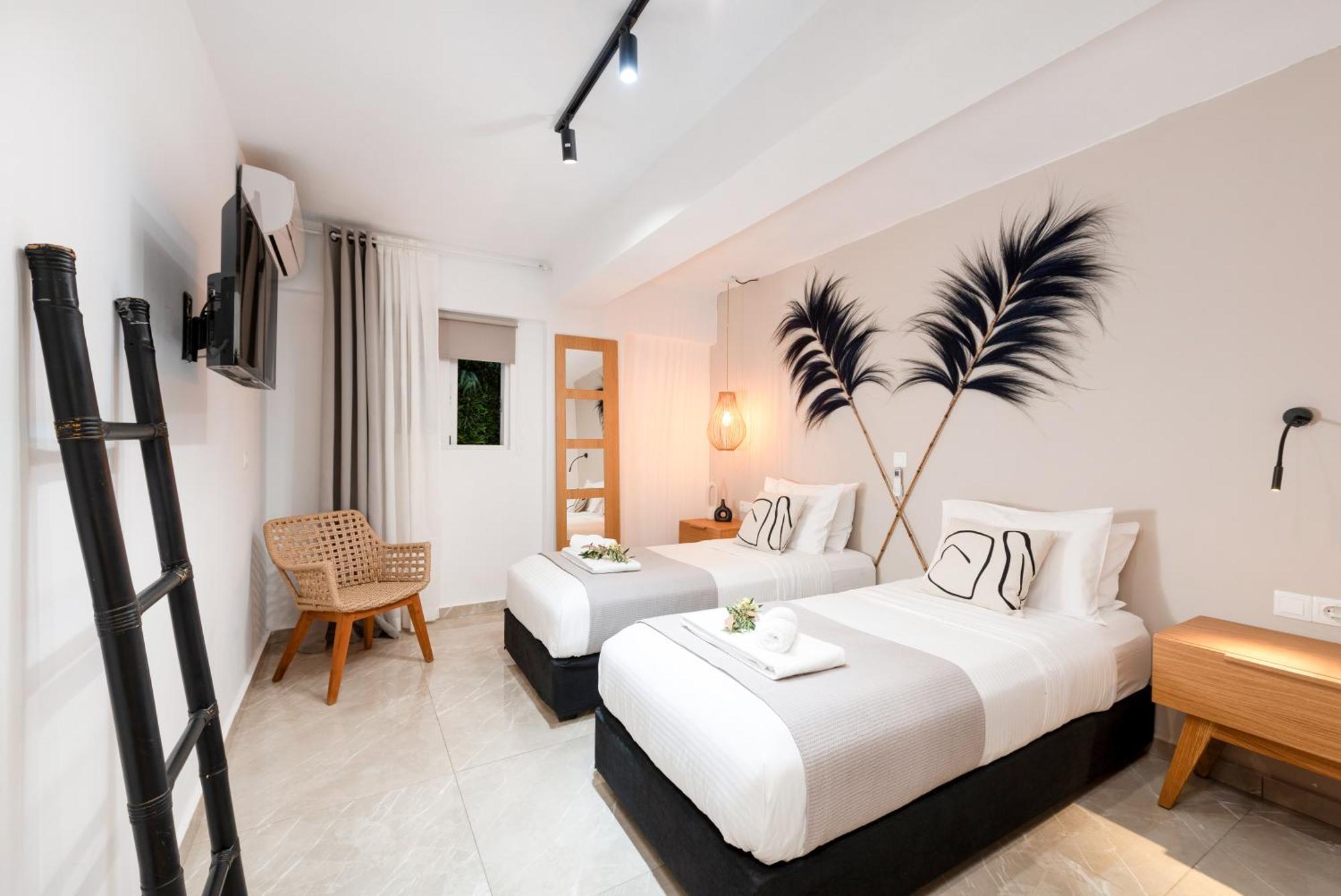 Hypnosis Beachside Villa With Private Heated Pool Georgioupoli Luaran gambar