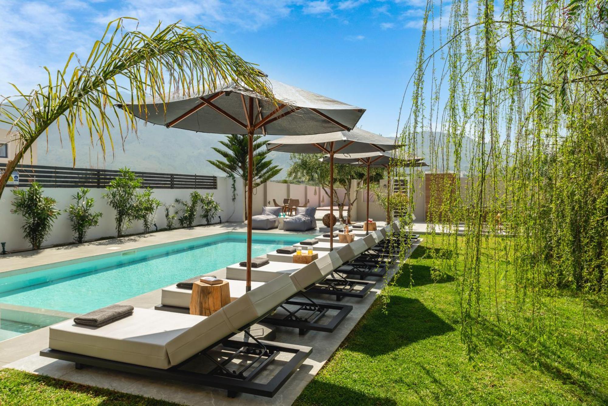Hypnosis Beachside Villa With Private Heated Pool Georgioupoli Luaran gambar