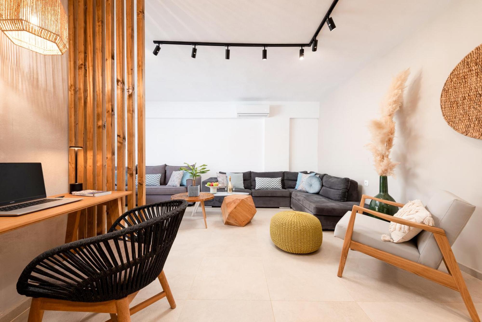 Hypnosis Beachside Villa With Private Heated Pool Georgioupoli Luaran gambar